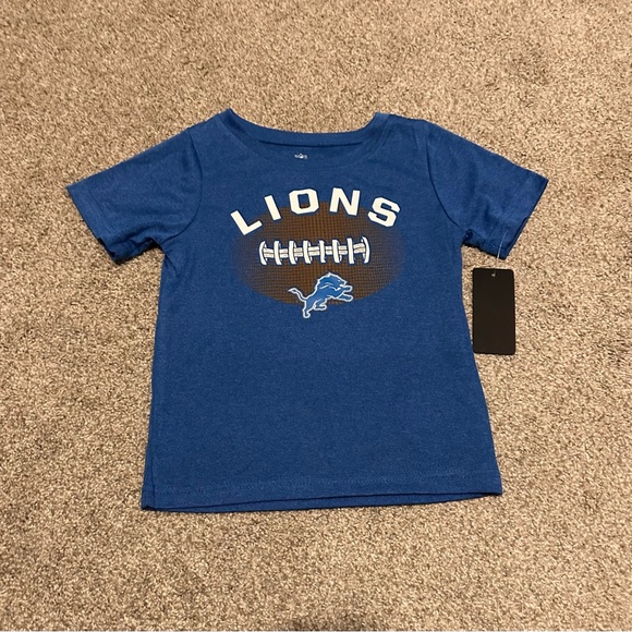 NFL Other - NFL Blue Kids Detroit Lions Football Graphic Tee